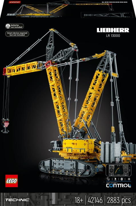 LEGO Technic 42146 - Liebherr Crawler Crane LR 13000 i gruppen LEGETØJ, BØRN & BABY / Legetøj / Bygge legesager / Lego hos TP E-commerce Nordic AB (C33500)