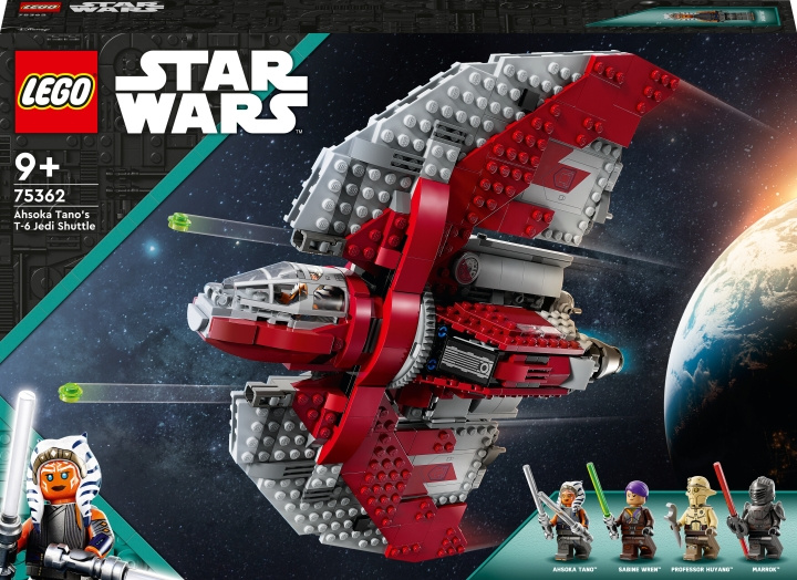 LEGO Star Wars 75362 - Ahsoka Tano\'s T-6 Jedi Shuttle i gruppen LEGETØJ, BØRN & BABY / Legetøj / Bygge legesager / Lego hos TP E-commerce Nordic AB (C33507)