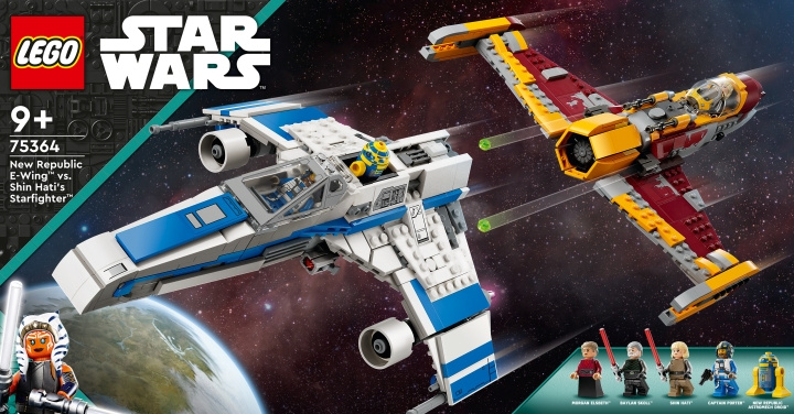 LEGO Star Wars 75364 - New Republic E-Wing™ vs. Shin Hati’s Starfighter™ i gruppen LEGETØJ, BØRN & BABY / Legetøj / Bygge legesager / Lego hos TP E-commerce Nordic AB (C33508)