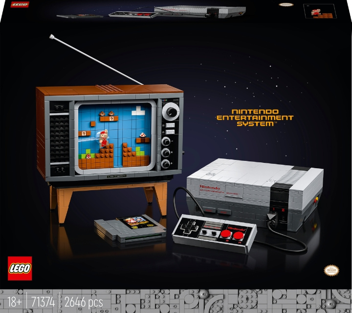 LEGO Super Mario 71374 - Nintendo Entertainment System i gruppen LEGETØJ, BØRN & BABY / Legetøj / Bygge legesager / Lego hos TP E-commerce Nordic AB (C33544)