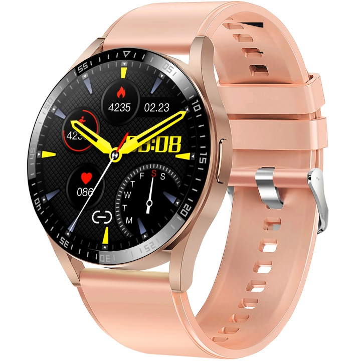 DENVER SWC-372 Smart Watch Rosa i gruppen SPORT, FRITID & HOBBY / Smartwatch & Aktivitetsmåler / Smartwatches hos TP E-commerce Nordic AB (C33724)