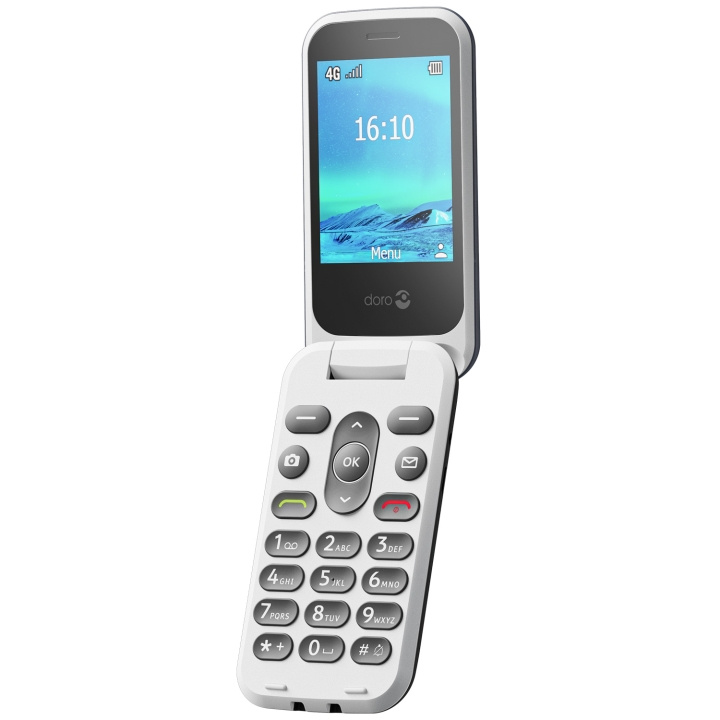 DORO 2821 4G Blå i gruppen SMARTPHONES & TABLETS / Mobiltelefoner & smartphones hos TP E-commerce Nordic AB (C33729)