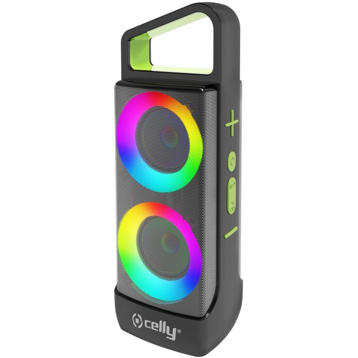 Celly Groovergb Trådlös högtalare RGB 10W i gruppen HJEMMEELEKTRONIK / Lyd & billede / Højttalere & tilbehør / Bluetooth-højttalere / Bærbare højttalere hos TP E-commerce Nordic AB (C33764)