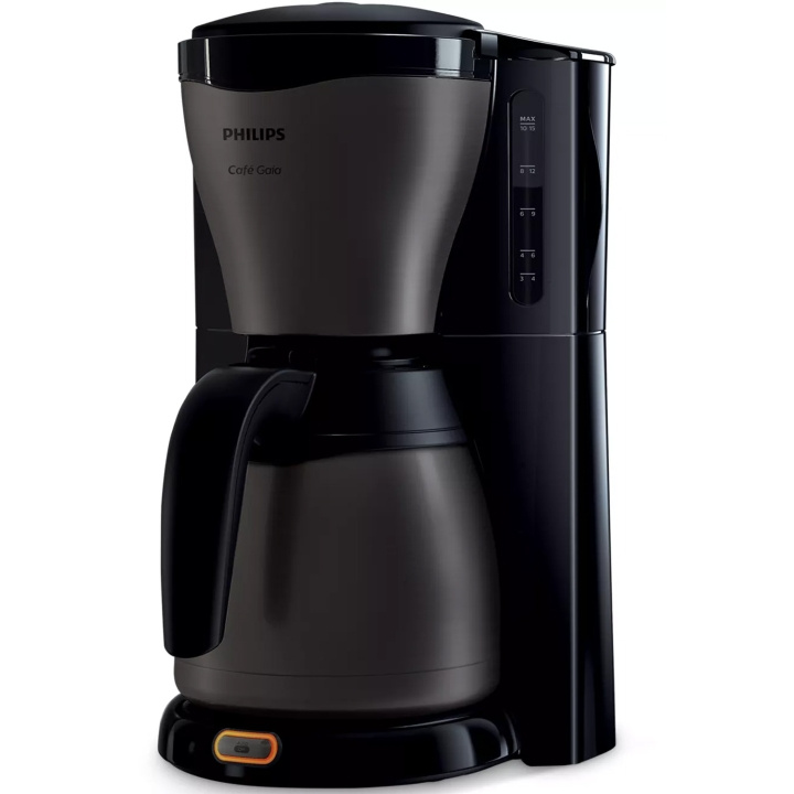 Philips Café Gaia HD7547 Kaffemaskine Titan i gruppen HJEM, HUS & HAVE / Husholdningsapparater / Kaffe og espresso / Kaffemaskiner hos TP E-commerce Nordic AB (C33801)