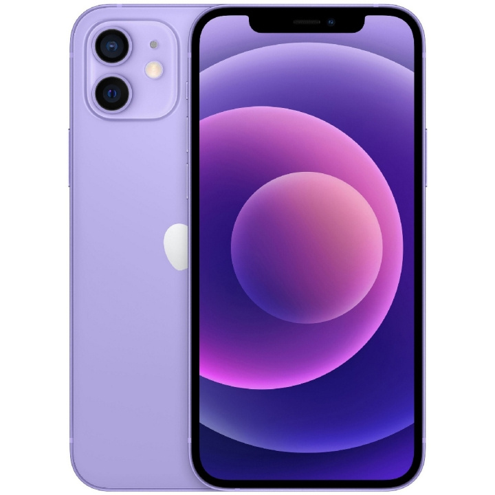 Apple iPhone 12 64GB Purple i gruppen SMARTPHONES & TABLETS / Mobiltelefoner & smartphones hos TP E-commerce Nordic AB (C33912)