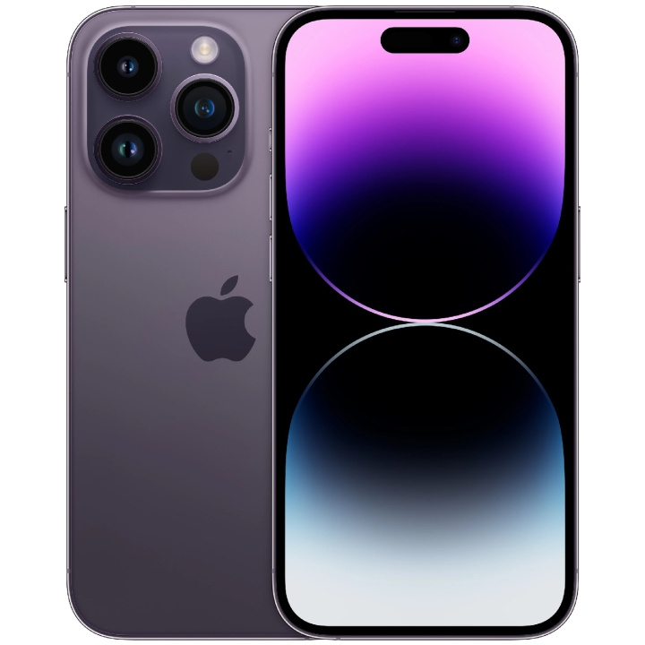 Apple iPhone 14 Pro 256GB Deep Purple i gruppen SMARTPHONES & TABLETS / Mobiltelefoner & smartphones hos TP E-commerce Nordic AB (C33922)