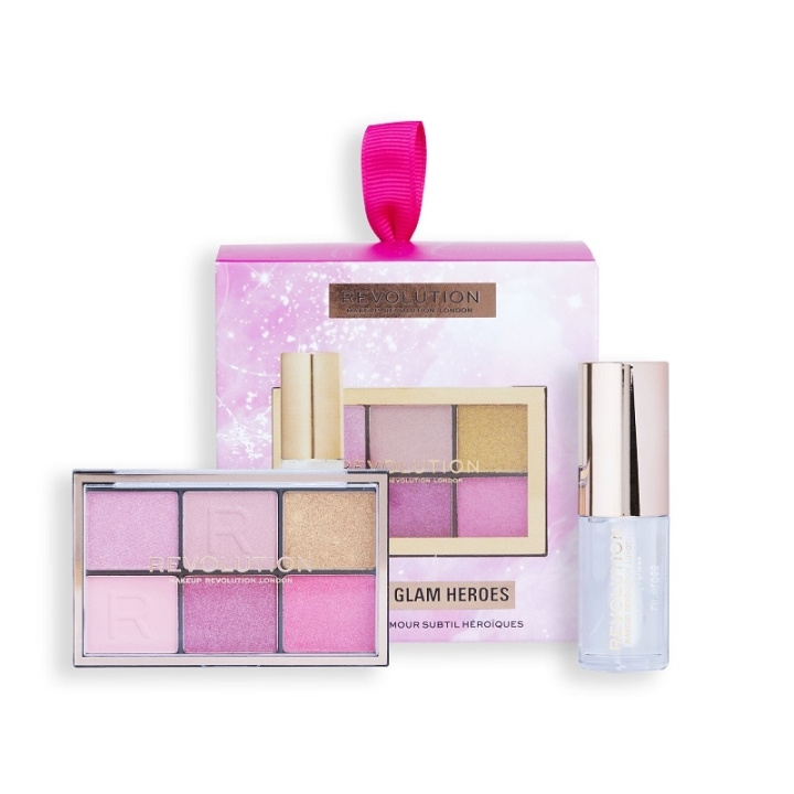 Makeup Revolution Mini Soft Glam Heroes Gift Set i gruppen SKØNHED & HELSE / Gaveæske / Gaveæske til hende hos TP E-commerce Nordic AB (C33936)