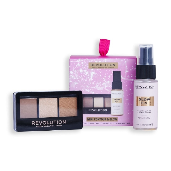 Makeup Revolution Mini Contour and Glow Gift Set i gruppen SKØNHED & HELSE / Gaveæske / Gaveæske til hende hos TP E-commerce Nordic AB (C33937)