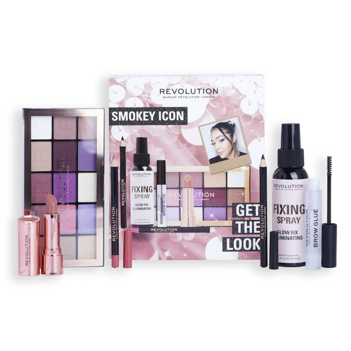 Makeup Revolution Get The Look Smokey Icon Gift Set i gruppen SKØNHED & HELSE / Gaveæske / Gaveæske til hende hos TP E-commerce Nordic AB (C33940)