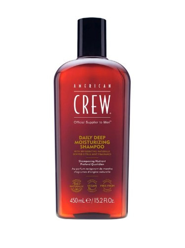 American Crew Daily Deep Moisturizing Shampoo 450ml i gruppen SKØNHED & HELSE / Hår og styling / Hårpleje / Shampoo hos TP E-commerce Nordic AB (C33941)