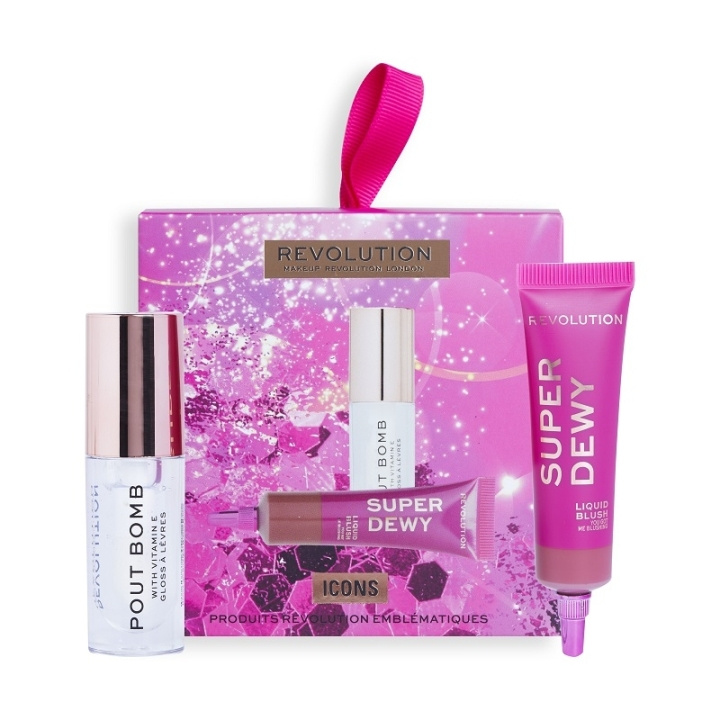 Makeup Revolution Icons Gift Set i gruppen SKØNHED & HELSE / Gaveæske / Gaveæske til hende hos TP E-commerce Nordic AB (C33942)