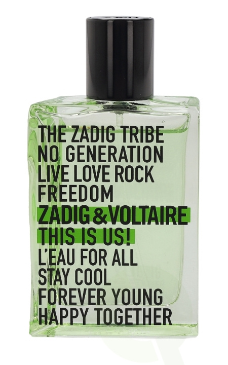 Zadig & Voltaire This is Us! L\'Eau For All Edt Spray 50 ml i gruppen SKØNHED & HELSE / Duft & Parfume / Parfume / Unisex hos TP E-commerce Nordic AB (C34048)