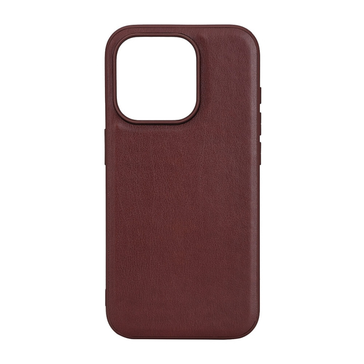 Buffalo Cover PU MagSeries Brun - iPhone 15 Pro i gruppen SMARTPHONES & TABLETS / Mobil Beskyttelse / Apple / iPhone 15 hos TP E-commerce Nordic AB (C34655)