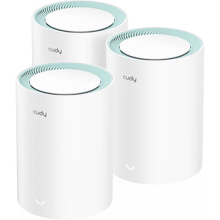 CUDY Mesh Solution M1300 3-pk AC1200 Gigabit i gruppen COMPUTERTILBEHØR / Netværk / Mesh netværk hos TP E-commerce Nordic AB (C34666)