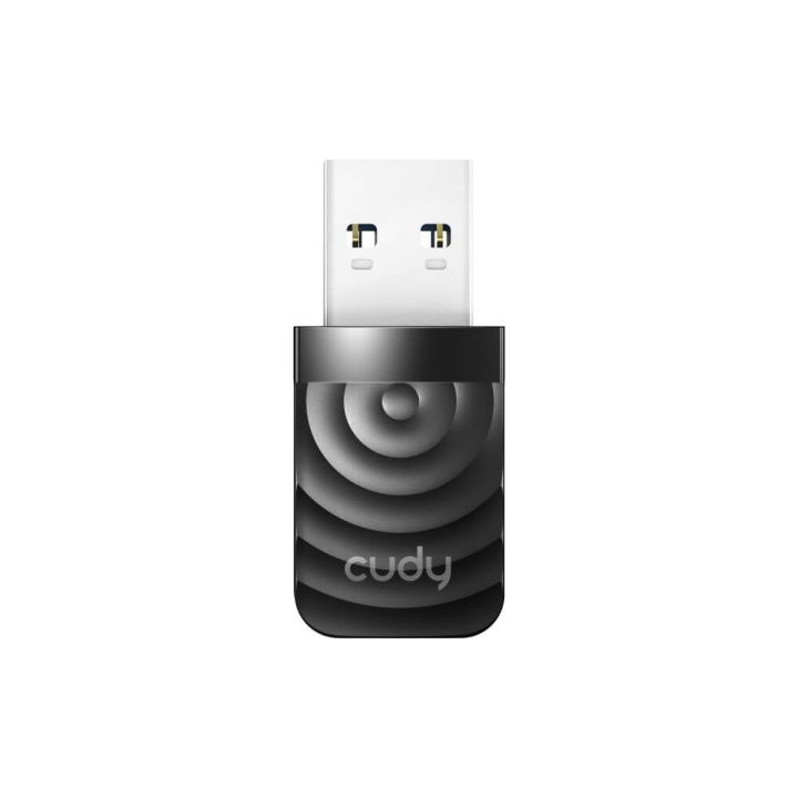 CUDY Adapter USB WU1300S AC1300 i gruppen COMPUTERTILBEHØR / Netværk / Netværkskort / USB trådløs hos TP E-commerce Nordic AB (C34676)