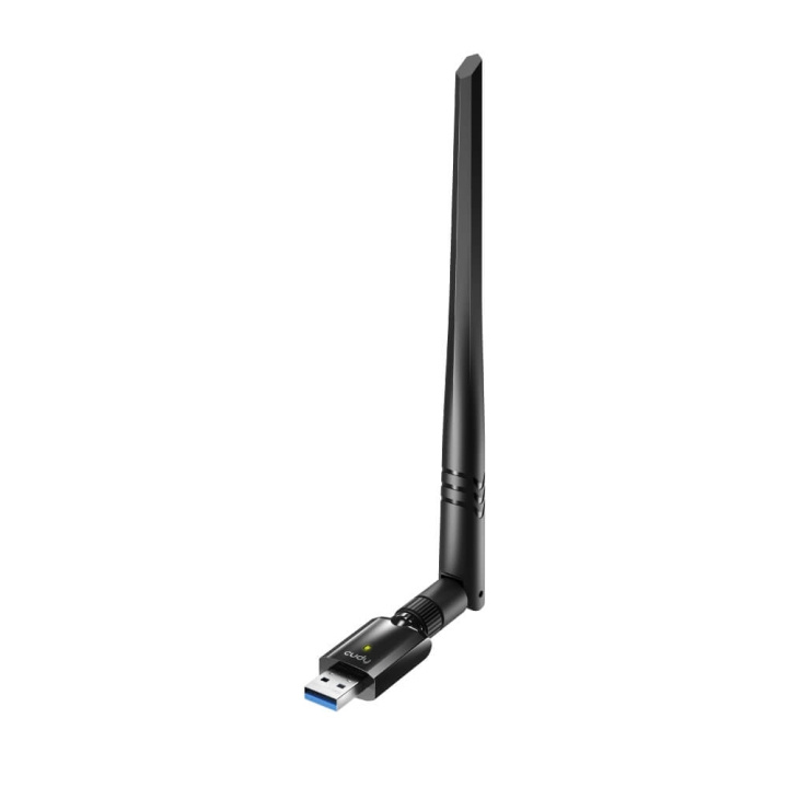 CUDY Adapter USB WU1400 AC1300 High Gain i gruppen COMPUTERTILBEHØR / Netværk / Netværkskort / USB trådløs hos TP E-commerce Nordic AB (C34677)
