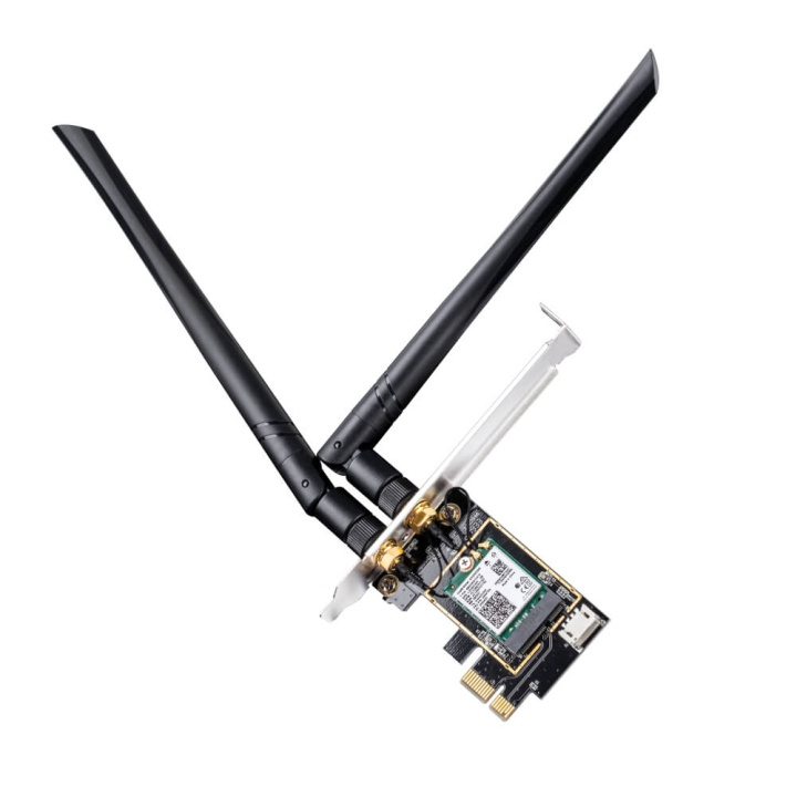 CUDY Adapter PCI-E WE3000 AX5400 Wi-Fi 6 i gruppen COMPUTERTILBEHØR / Netværk / Netværkskort / PCI Express Wireless hos TP E-commerce Nordic AB (C34679)