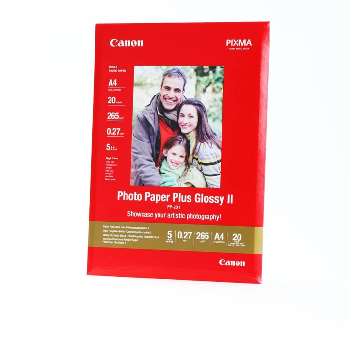 Canon Papir 2311B019 PP-201 A4 Glossy i gruppen HJEM, HUS & HAVE / Kontorartikler / Papir & Blokke hos TP E-commerce Nordic AB (C34806)