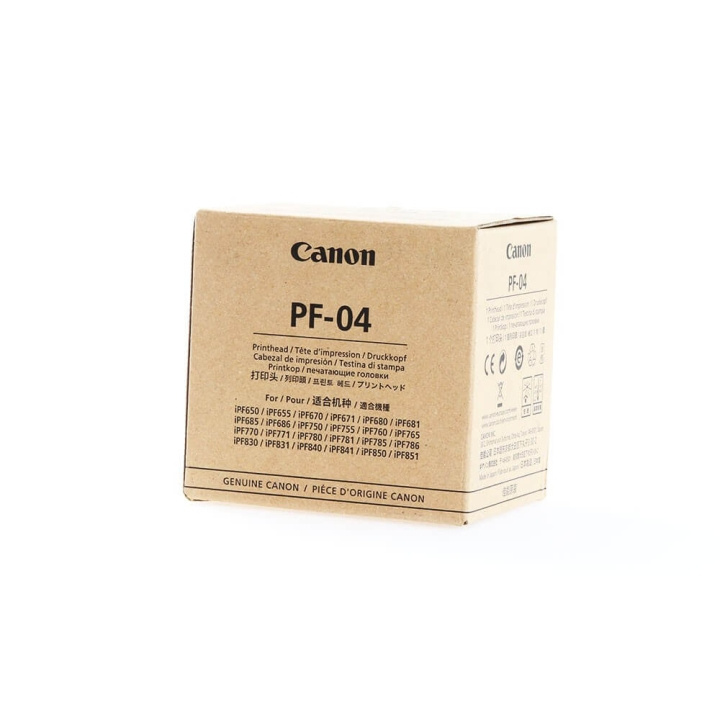 Canon Printhoved 3630B001 PF-04 i gruppen COMPUTERTILBEHØR / Printere og tilbehør / Blæk og toner / Blækpatroner / Canon hos TP E-commerce Nordic AB (C34808)