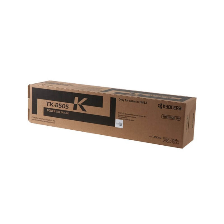 Kyocera Toner 1T02LC0NLC TK-8505 Svart i gruppen COMPUTERTILBEHØR / Printere og tilbehør / Blæk og toner / Toner / Kyocera hos TP E-commerce Nordic AB (C34843)