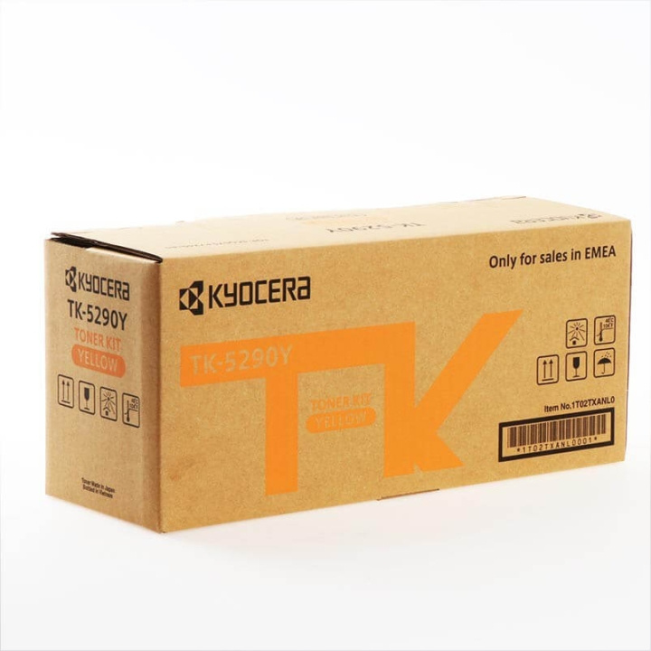 Kyocera Toner 1T02TXANL0 TK-5290 Gul i gruppen COMPUTERTILBEHØR / Printere og tilbehør / Blæk og toner / Toner / Kyocera hos TP E-commerce Nordic AB (C34904)