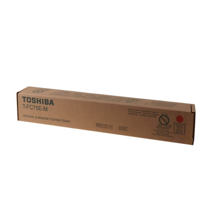 Toshiba Toner 6AK00000253 T-FC75E Magenta i gruppen COMPUTERTILBEHØR / Printere og tilbehør / Blæk og toner / Toner / Toshiba hos TP E-commerce Nordic AB (C35039)