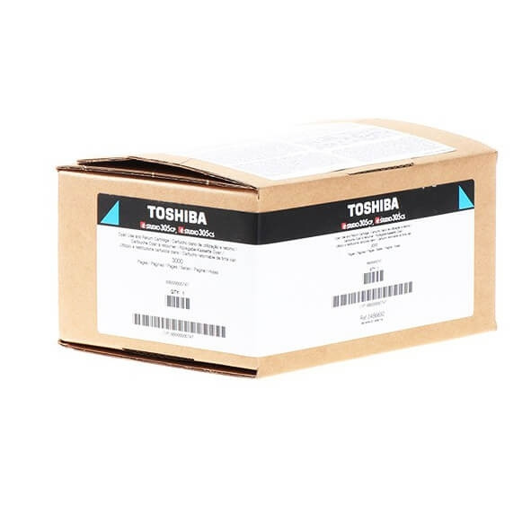 Toshiba Toner 6B000000746 T-305P-R Cyan i gruppen COMPUTERTILBEHØR / Printere og tilbehør / Blæk og toner / Toner / Toshiba hos TP E-commerce Nordic AB (C35055)