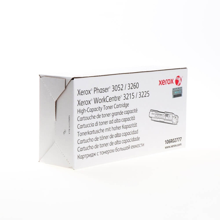 Xerox Toner 106R02777 Black High Capacity i gruppen COMPUTERTILBEHØR / Printere og tilbehør / Blæk og toner / Toner / Xerox hos TP E-commerce Nordic AB (C35120)