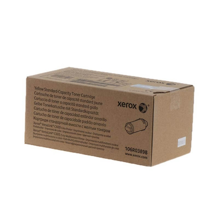 Xerox Toner 106R03898 Gul i gruppen COMPUTERTILBEHØR / Printere og tilbehør / Blæk og toner / Toner / Xerox hos TP E-commerce Nordic AB (C35152)
