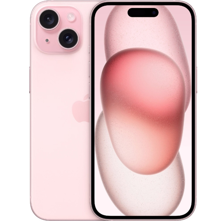 Apple iPhone 15 128GB Pink i gruppen SMARTPHONES & TABLETS / Mobiltelefoner & smartphones hos TP E-commerce Nordic AB (C35399)