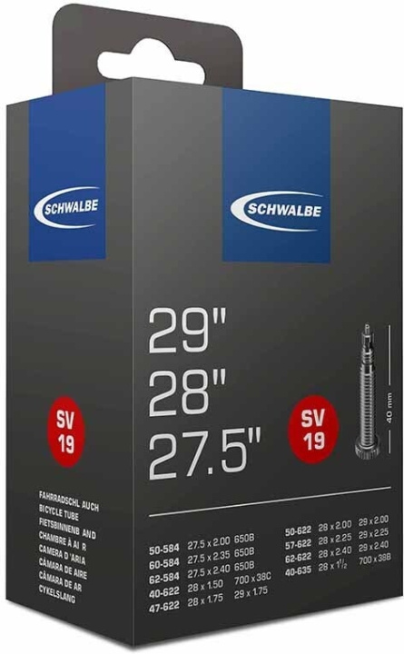 Schwalbe SV19 mountainbike innerslang 27,5-29 i gruppen SPORT, FRITID & HOBBY / Sportsudstyr / Cykel tilbehør / Øvrigt cykel tilbehør hos TP E-commerce Nordic AB (C36574)