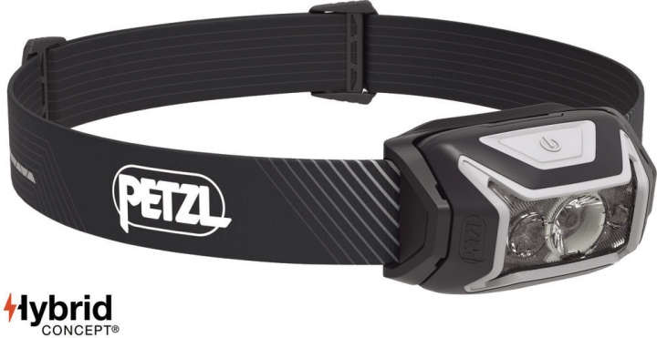 Petzl Actik Core pannlampa, grå i gruppen SPORT, FRITID & HOBBY / Lommelygter og Pandelygter / Pandelamper hos TP E-commerce Nordic AB (C36613)