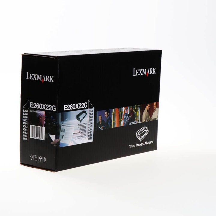 Lexmark Tromle E260X22G Sort i gruppen COMPUTERTILBEHØR / Printere og tilbehør / Blæk og toner / Trommer / Lexmark hos TP E-commerce Nordic AB (C36638)