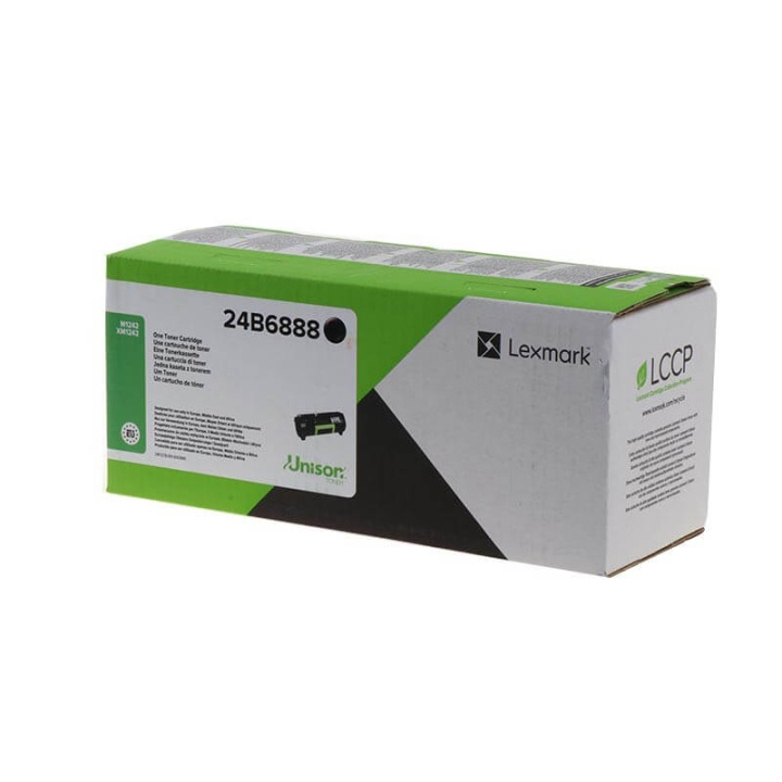 Lexmark Toner 24B6888 Sort, Return i gruppen COMPUTERTILBEHØR / Printere og tilbehør / Blæk og toner / Toner / Lexmark hos TP E-commerce Nordic AB (C36647)