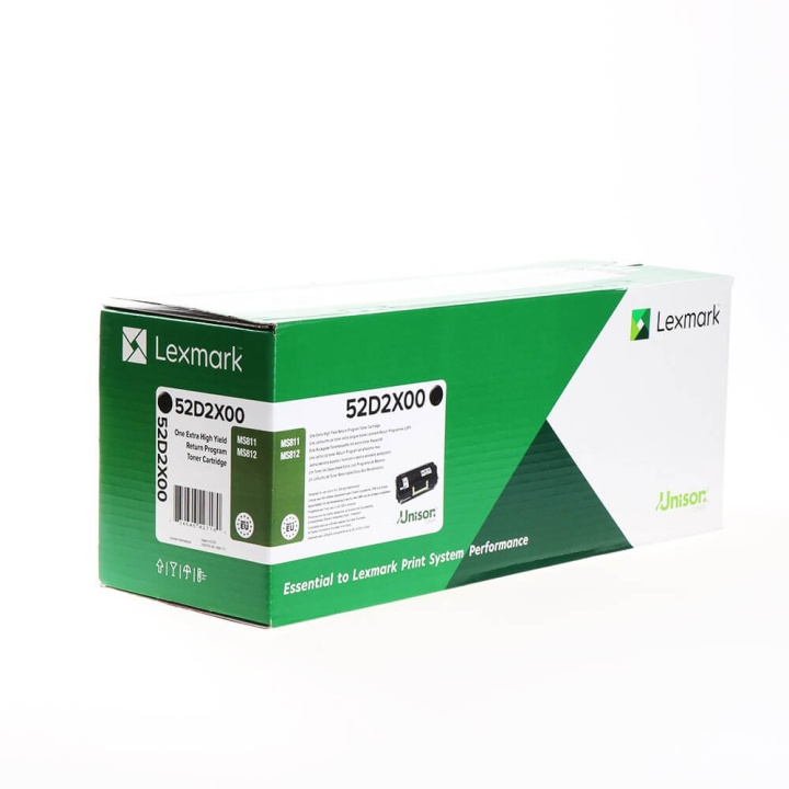 Lexmark Toner 52D2X00 Sort Extra High Yield Return i gruppen COMPUTERTILBEHØR / Printere og tilbehør / Blæk og toner / Toner / Lexmark hos TP E-commerce Nordic AB (C36671)