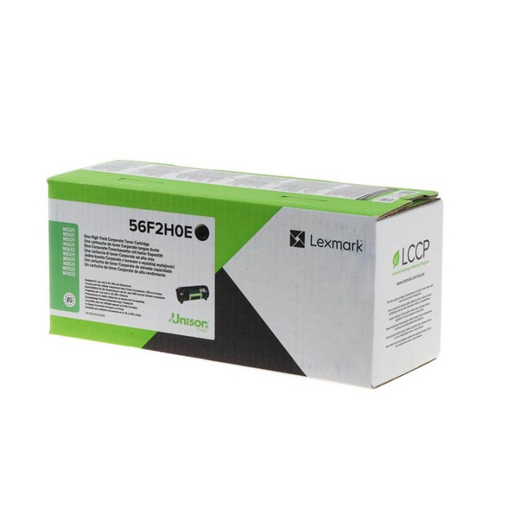 Lexmark Toner 56F2H0E Sort High Yield Corporate Return i gruppen COMPUTERTILBEHØR / Printere og tilbehør / Blæk og toner / Toner / Lexmark hos TP E-commerce Nordic AB (C36677)