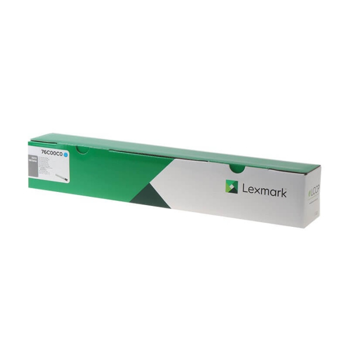 Lexmark Toner 76C00C0 Cyan Return i gruppen COMPUTERTILBEHØR / Printere og tilbehør / Blæk og toner / Toner / Lexmark hos TP E-commerce Nordic AB (C36717)