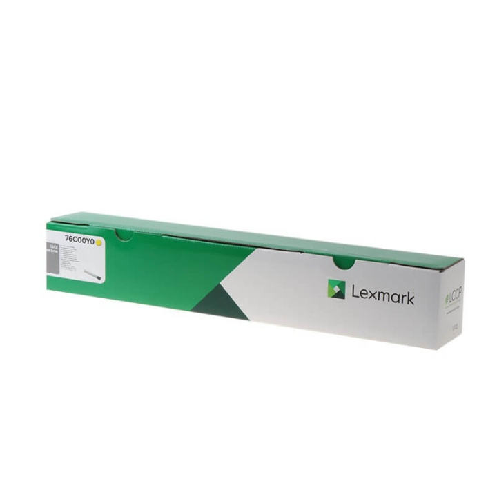 Lexmark Toner 76C00Y0 Gul Return i gruppen COMPUTERTILBEHØR / Printere og tilbehør / Blæk og toner / Toner / Lexmark hos TP E-commerce Nordic AB (C36720)