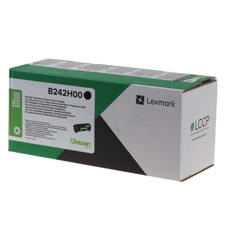 Lexmark Toner B242H00 Sort High Yield i gruppen COMPUTERTILBEHØR / Printere og tilbehør / Blæk og toner / Toner / Lexmark hos TP E-commerce Nordic AB (C36745)