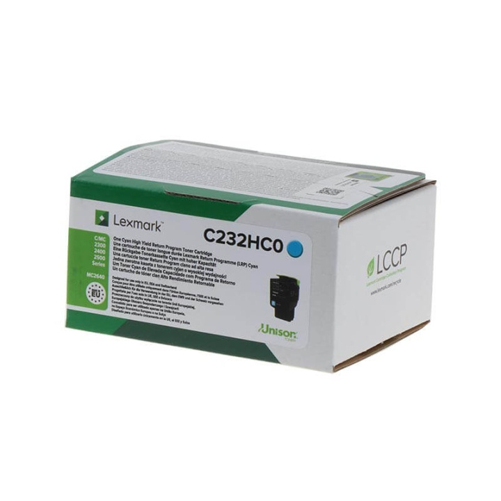 Lexmark Toner C232HC0 Cyan High Yield i gruppen COMPUTERTILBEHØR / Printere og tilbehør / Blæk og toner / Trommer / Lexmark hos TP E-commerce Nordic AB (C36756)