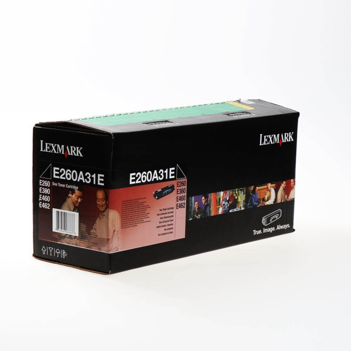 Lexmark Toner E260A31E Sort Corporate Return i gruppen COMPUTERTILBEHØR / Printere og tilbehør / Blæk og toner / Toner / Lexmark hos TP E-commerce Nordic AB (C36769)