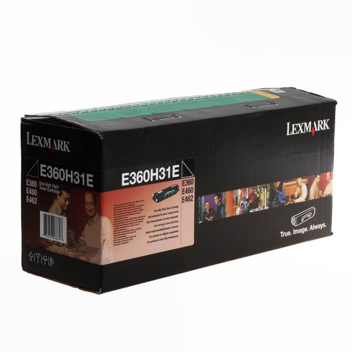 Lexmark Toner E360H31E Sort High Yield Corporate Return i gruppen COMPUTERTILBEHØR / Printere og tilbehør / Blæk og toner / Toner / Lexmark hos TP E-commerce Nordic AB (C36771)