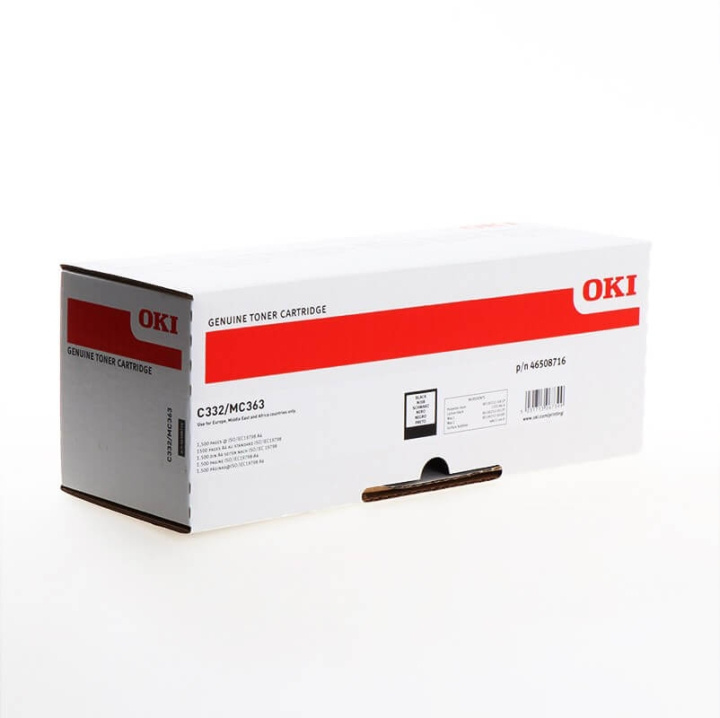 OKI Toner 46508716 Sort i gruppen COMPUTERTILBEHØR / Printere og tilbehør / Blæk og toner / Toner / OKI hos TP E-commerce Nordic AB (C36895)