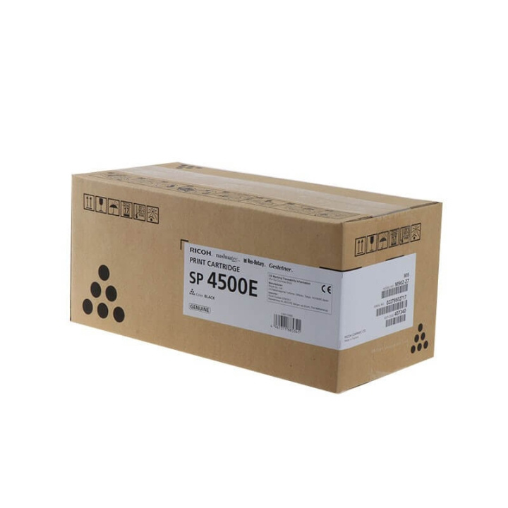 Ricoh Toner 407340 SP 4500E Sort i gruppen COMPUTERTILBEHØR / Printere og tilbehør / Blæk og toner / Toner / Ricoh hos TP E-commerce Nordic AB (C36958)