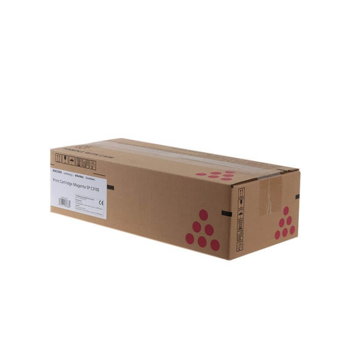 Ricoh Toner 407640 SP C310E Magenta i gruppen COMPUTERTILBEHØR / Printere og tilbehør / Blæk og toner / Toner / Ricoh hos TP E-commerce Nordic AB (C37082)