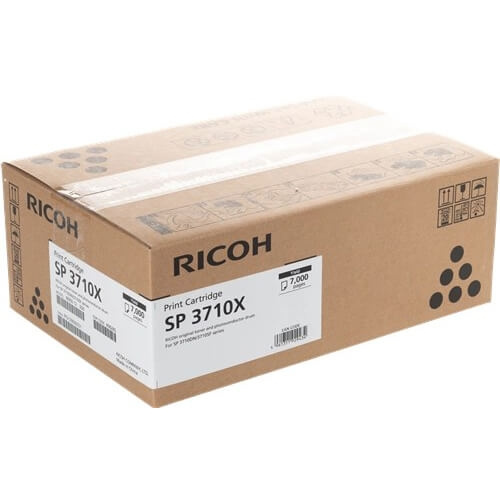 Ricoh Toner 408285 SP 3710X Sort i gruppen COMPUTERTILBEHØR / Printere og tilbehør / Blæk og toner / Toner / Ricoh hos TP E-commerce Nordic AB (C37130)