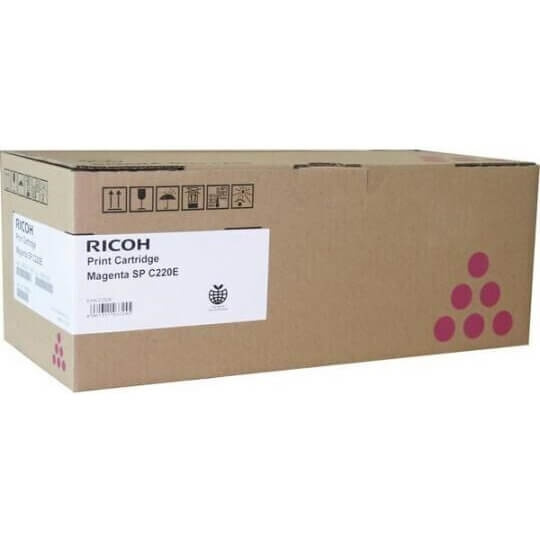 Ricoh Toner 408453 M C240 Magenta i gruppen COMPUTERTILBEHØR / Printere og tilbehør / Blæk og toner / Toner / Ricoh hos TP E-commerce Nordic AB (C37133)