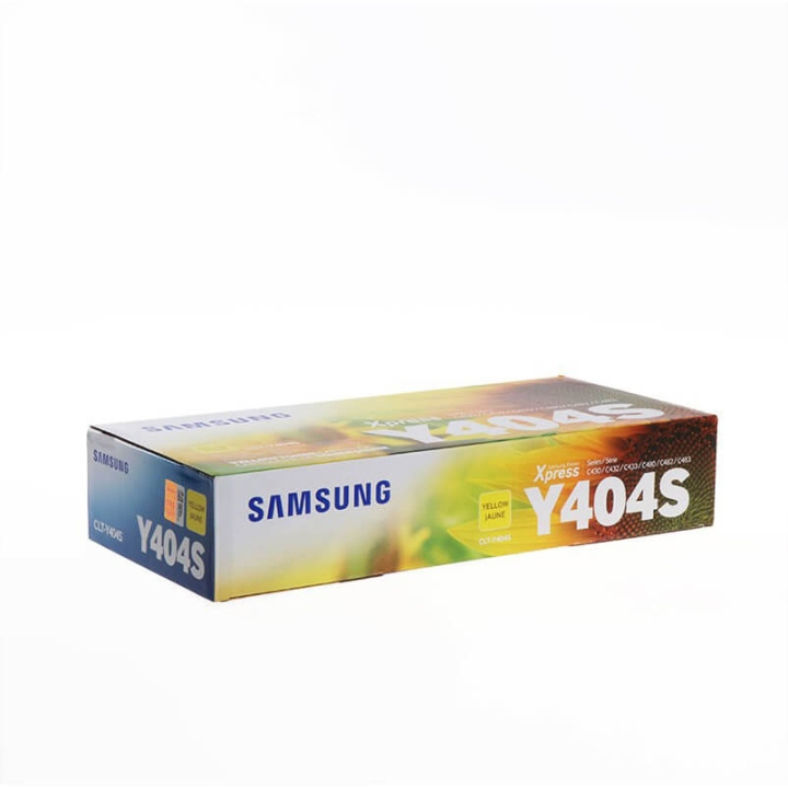 Samsung Toner SU444A CLT-Y404S Gul i gruppen COMPUTERTILBEHØR / Printere og tilbehør / Blæk og toner / Toner / Samsung hos TP E-commerce Nordic AB (C37211)