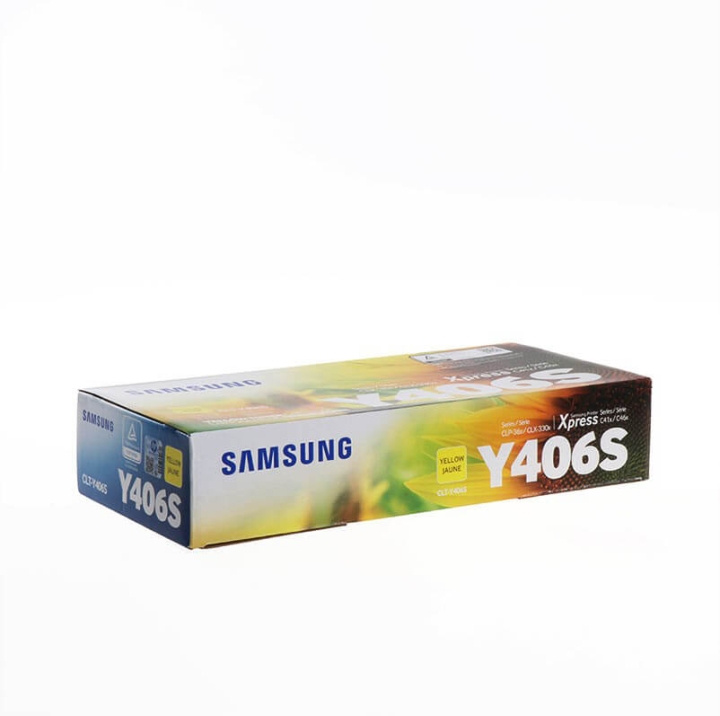 Samsung Toner SU462A CLT-Y406S Gul i gruppen COMPUTERTILBEHØR / Printere og tilbehør / Blæk og toner / Toner / Samsung hos TP E-commerce Nordic AB (C37212)