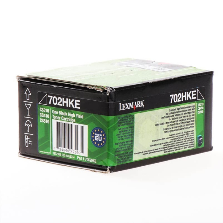 Lexmark Toner 70C2HKE 702 Sort Corporate Return i gruppen COMPUTERTILBEHØR / Printere og tilbehør / Blæk og toner / Toner / Lexmark hos TP E-commerce Nordic AB (C37587)